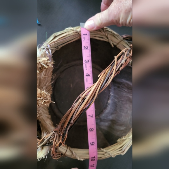 STRAW & TWIG SIsal Bunny Basket - Picture 9 of 10